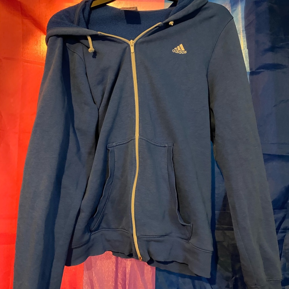 Adidas zip up hoodie